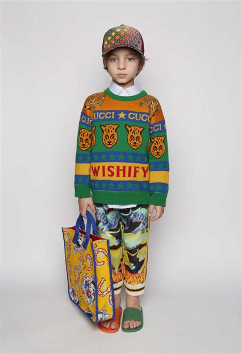 yellow gucci fit kid|Gucci Clothes for Boys .